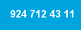 924 712 43 11